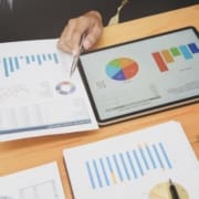 person holding financials
