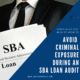 SBA loan audit
